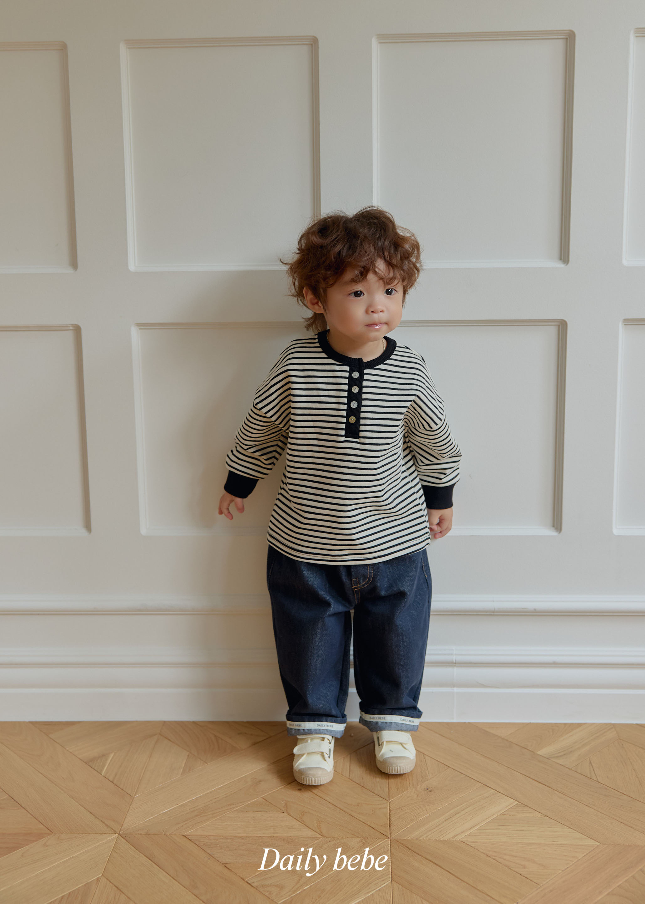 Dailybebe | Rolled-up Raw Denim