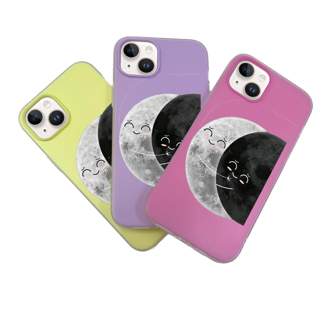 JELLY CASE PHONE FOR IPHONE - DESIGN MOON B