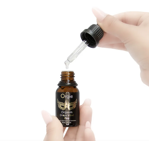 葡萄牙 Orgie Orgasm Drops Vibe Pro 陰蒂震動快感高潮液 (蜜桃味)  / 可食用震動高潮液 15ml