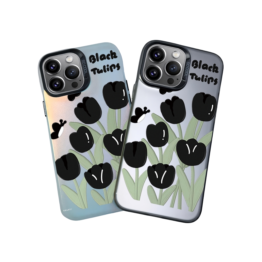 IMD CASE PHONE FOR INFINIX - DESIGN FLOWER X