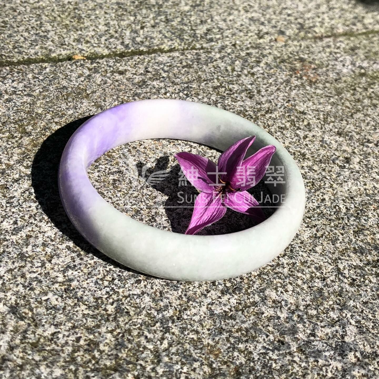 濃色藍紫福鐲57.6mm