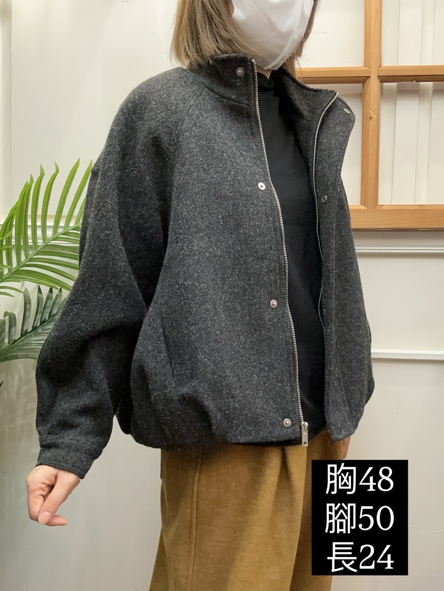 拉鍊絨外套🇰🇷