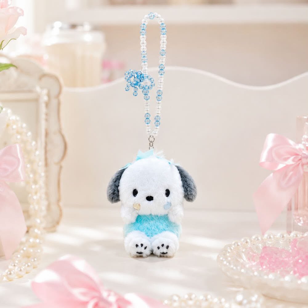 預訂 | 韓國版 Sanrio 蝴蝶結串珠公仔掛件