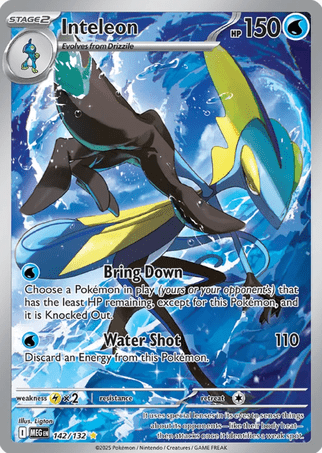 Pokemon TCG Mega Evolution - Inteleon-142/132