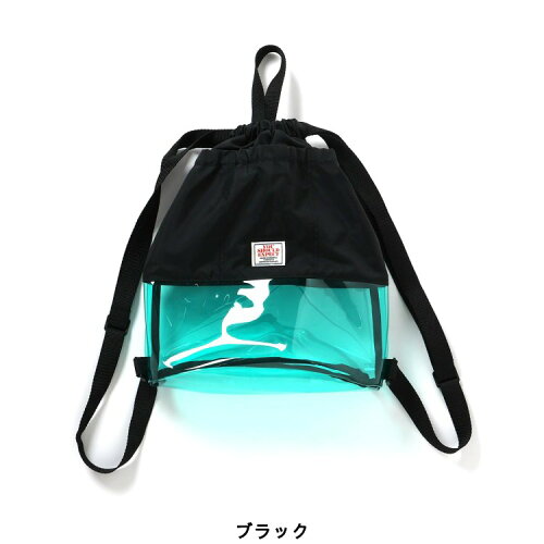 🆕【⭐訂購⭐】日本直送 🇯🇵🌀雙色設計 半透明 索繩游水背包［2款選］🌀[ELDD-0015][260502]
