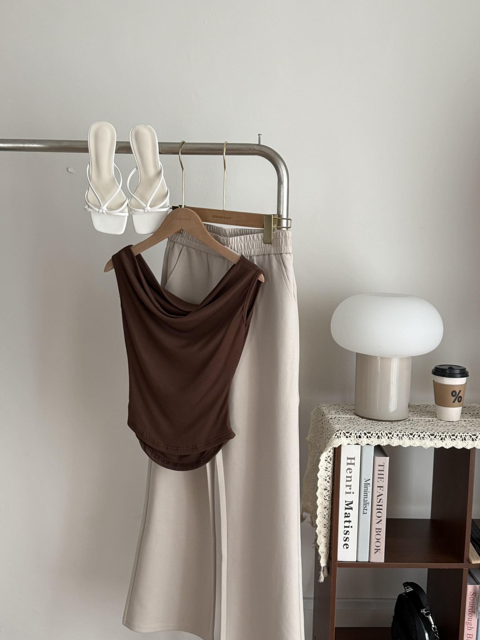 Rosie Cropped Top | Khaki