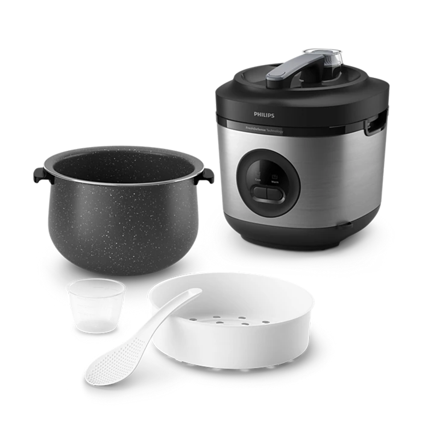 Philips 3000 Series 2.0L Bakuhanseki Inner Pot Rice Cooker (HD3213/31)