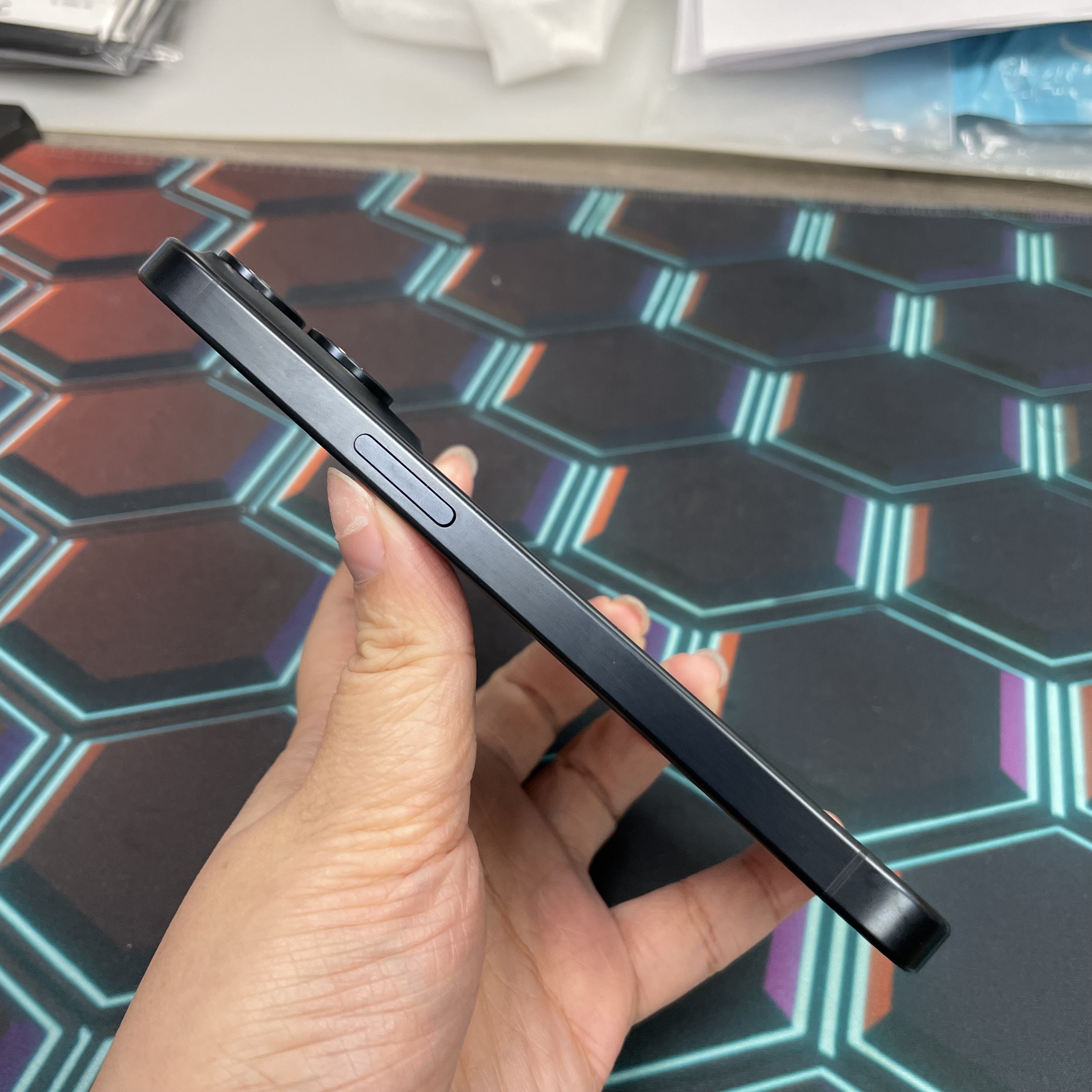 *7660 15 Pro 完美機 256GB 電91 藍色 blue