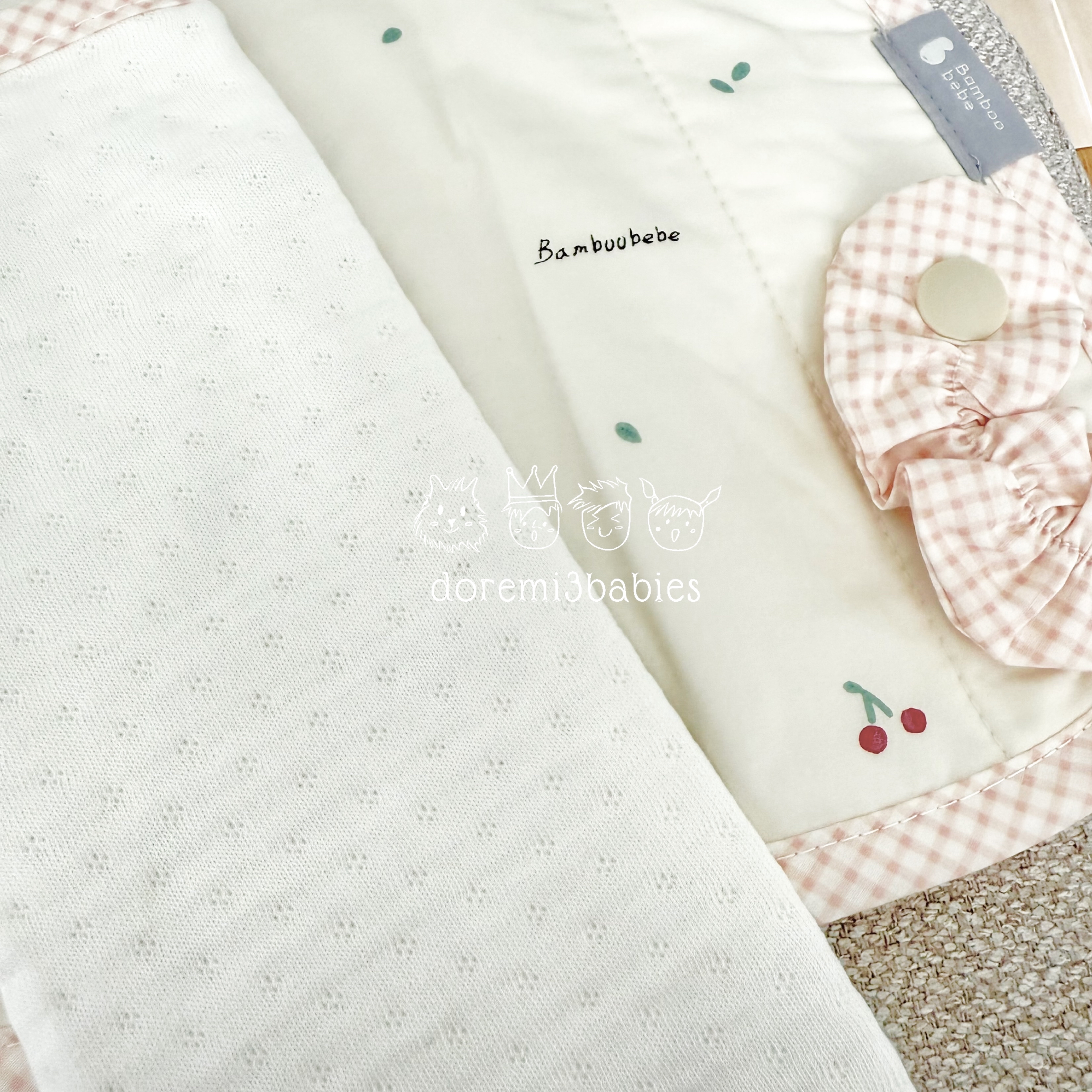 Bamboo Bebe 竹纖維咬咬巾+胸口巾