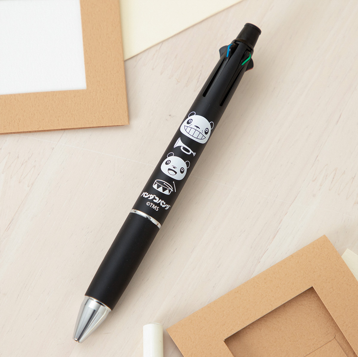 現貨｜Panda Go Panda 熊貓家族 吉卜力 日本製 uni Jetstream 4&1 多功能 5用筆 0.5mm 4色原子筆 + 0.5mm 鉛芯筆 (PNN-078)