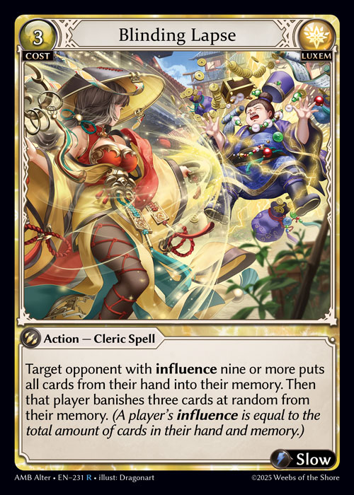 Blinding Lapse / AMB Alter-231 (R)
