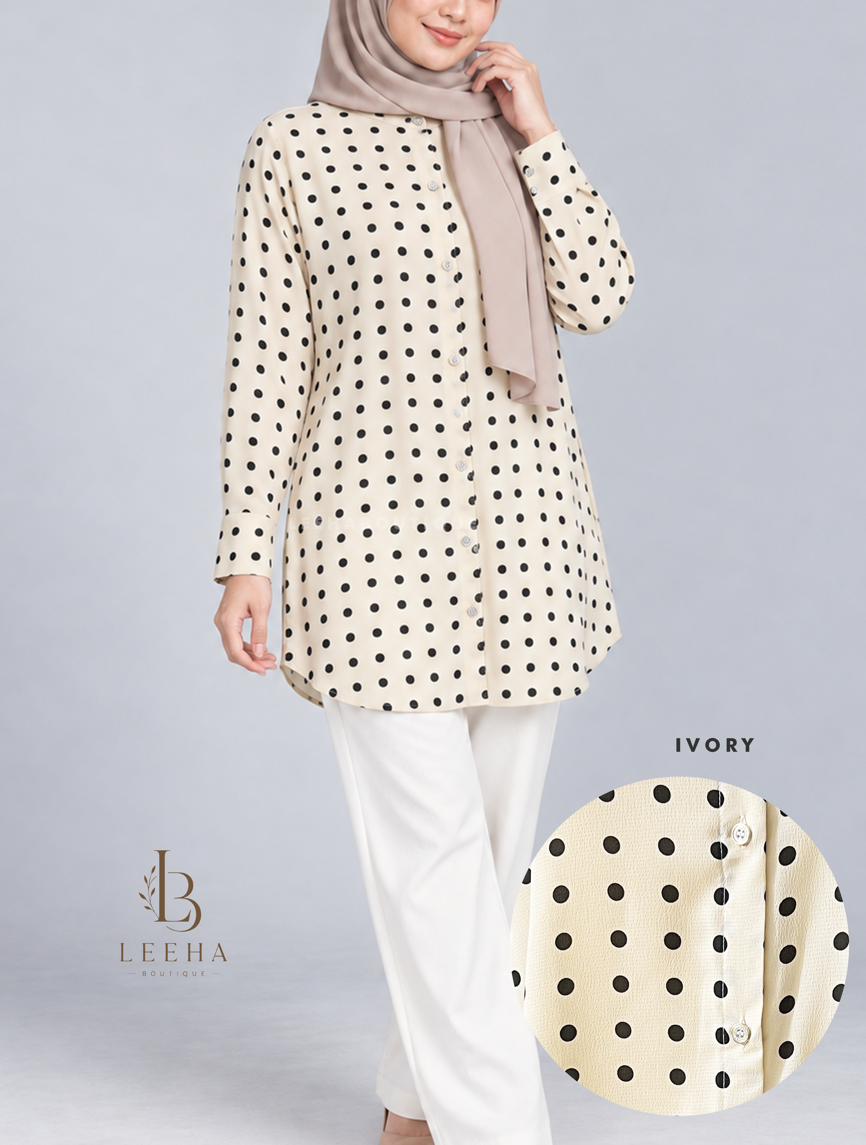 POLKA LILY BLOUSE