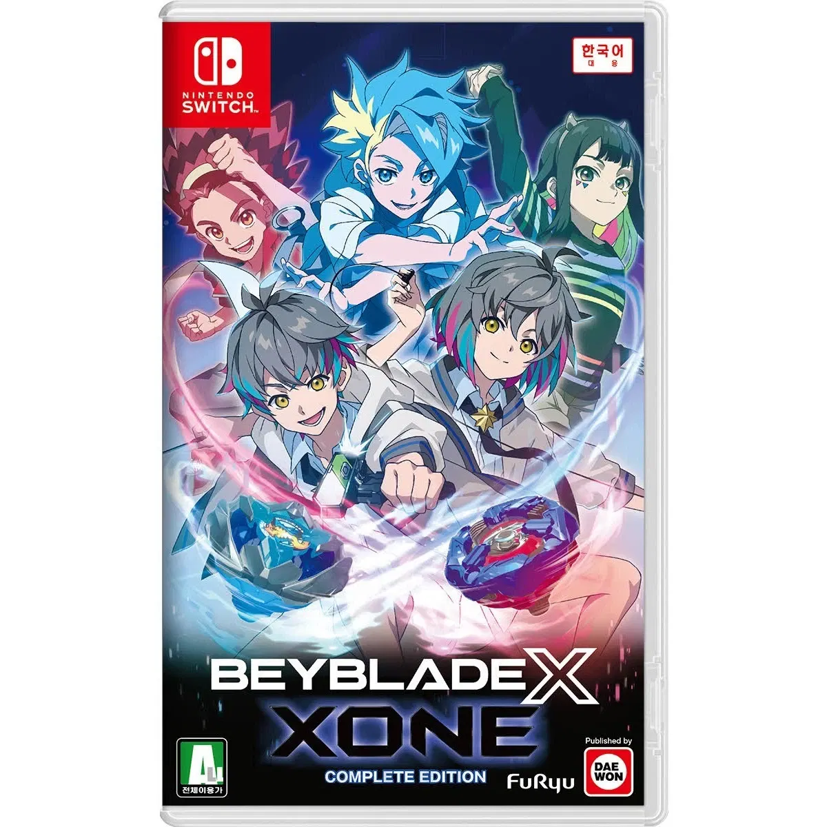 NS 戰鬥陀螺X XONE 完整版 Beyblade X: XONE Complete Edition 中/韓文  (韓文封面) NSW-3834