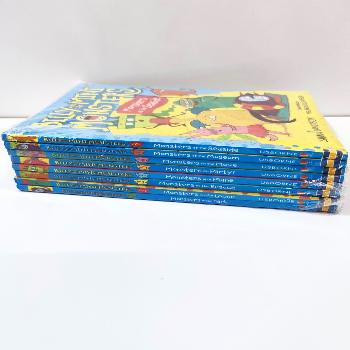 Billy and the Mini Monsters 8 books 點讀版比利和小怪物的故事8冊橋樑書 U40