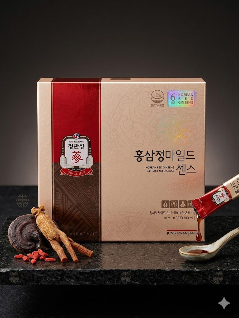 🇰🇷 正官庄 高麗蔘溫和口服液 10mlx30包  🩷 JUNG KWAN JANG Korean Red Ginseng Extract Mild Sense 10mlx30packs 
