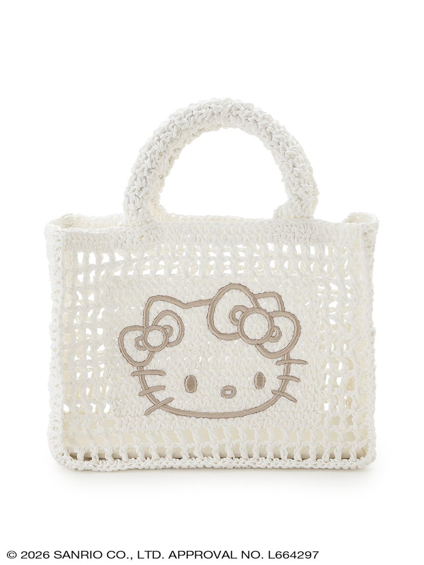 🎀【預訂】Sanrio Summer Beach Club 草編織手袋 W