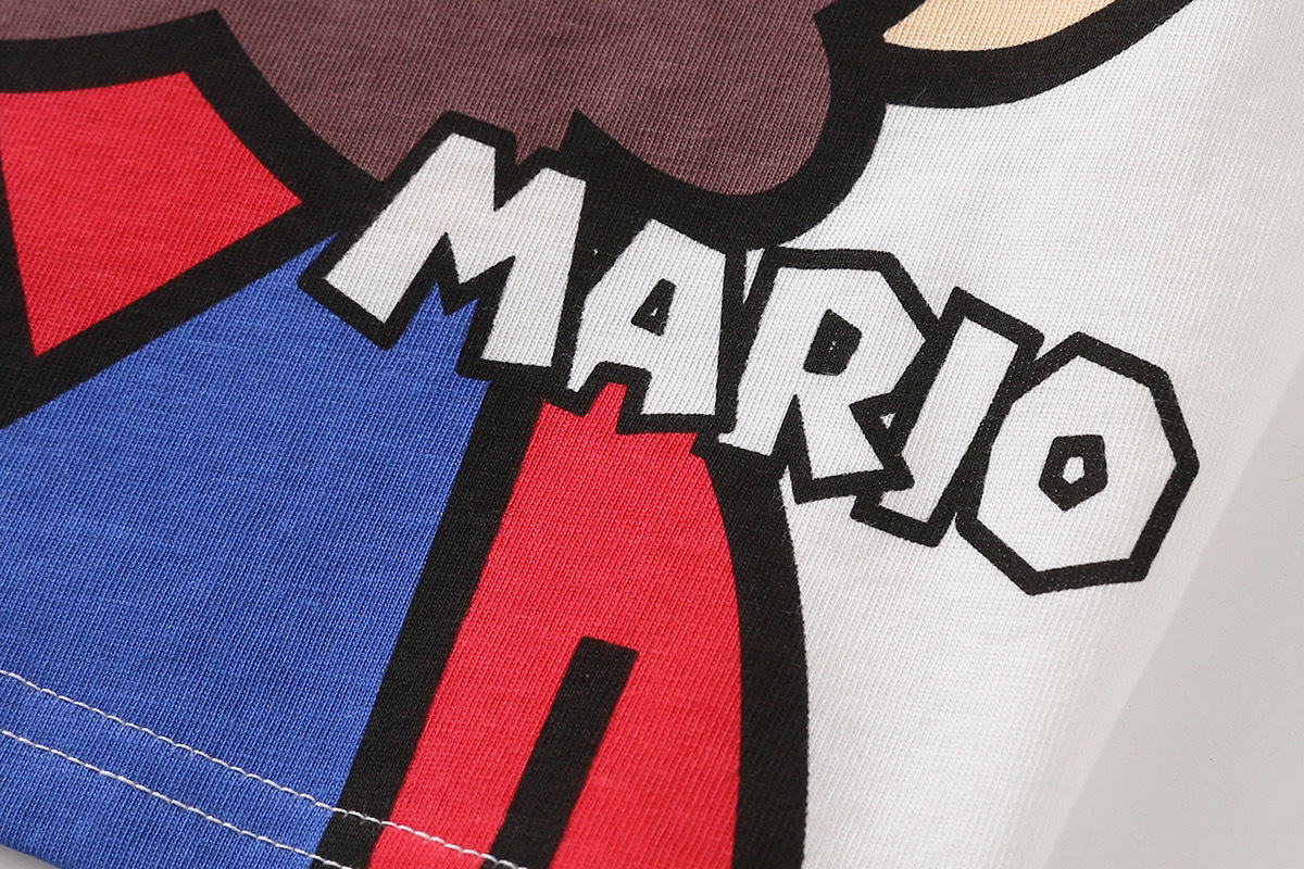 日系純棉Mario短袖T恤 -1件- 現貨