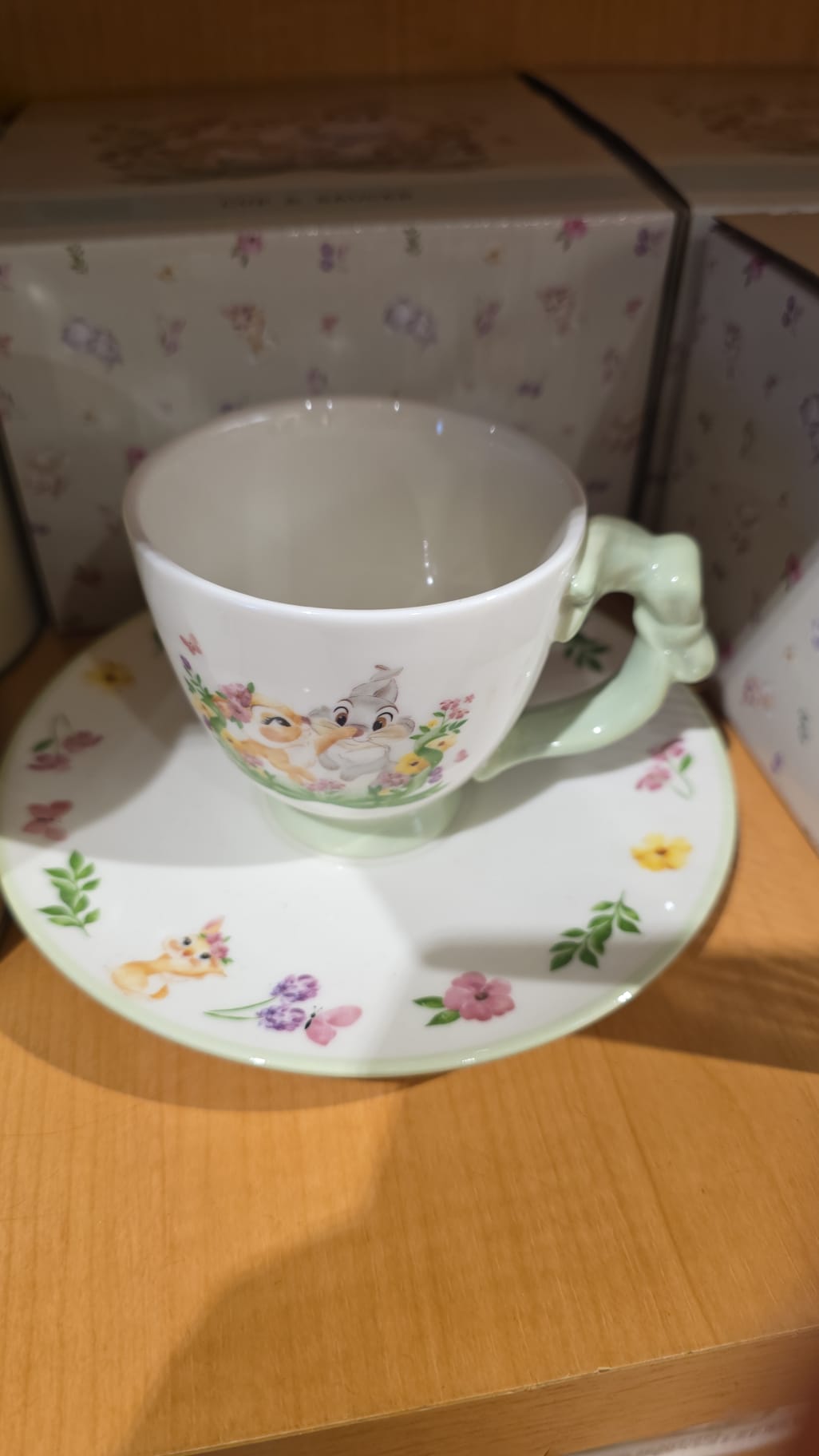 miss bunny cup & saucer