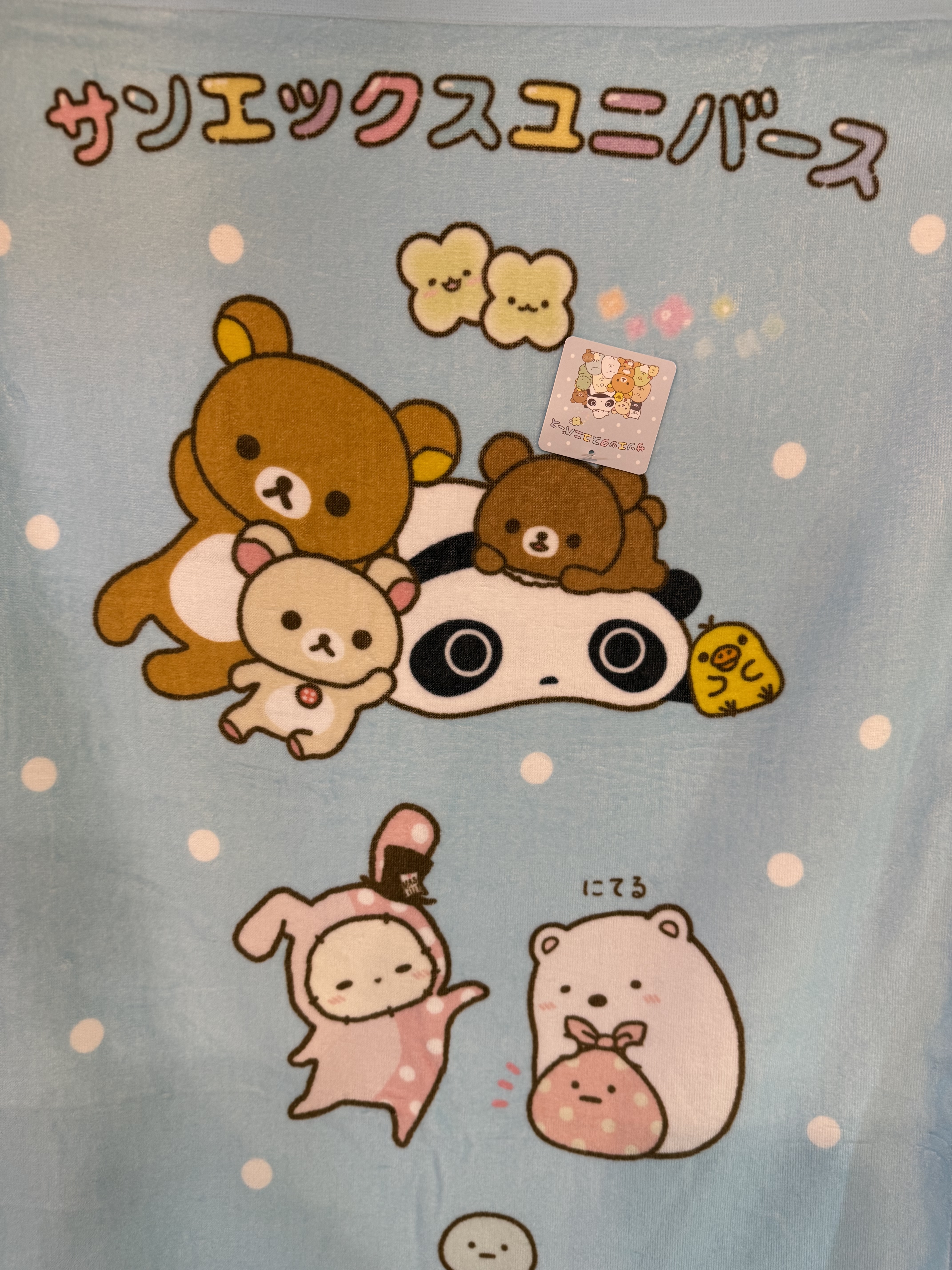 《現貨》全新San-x共演系列浴巾