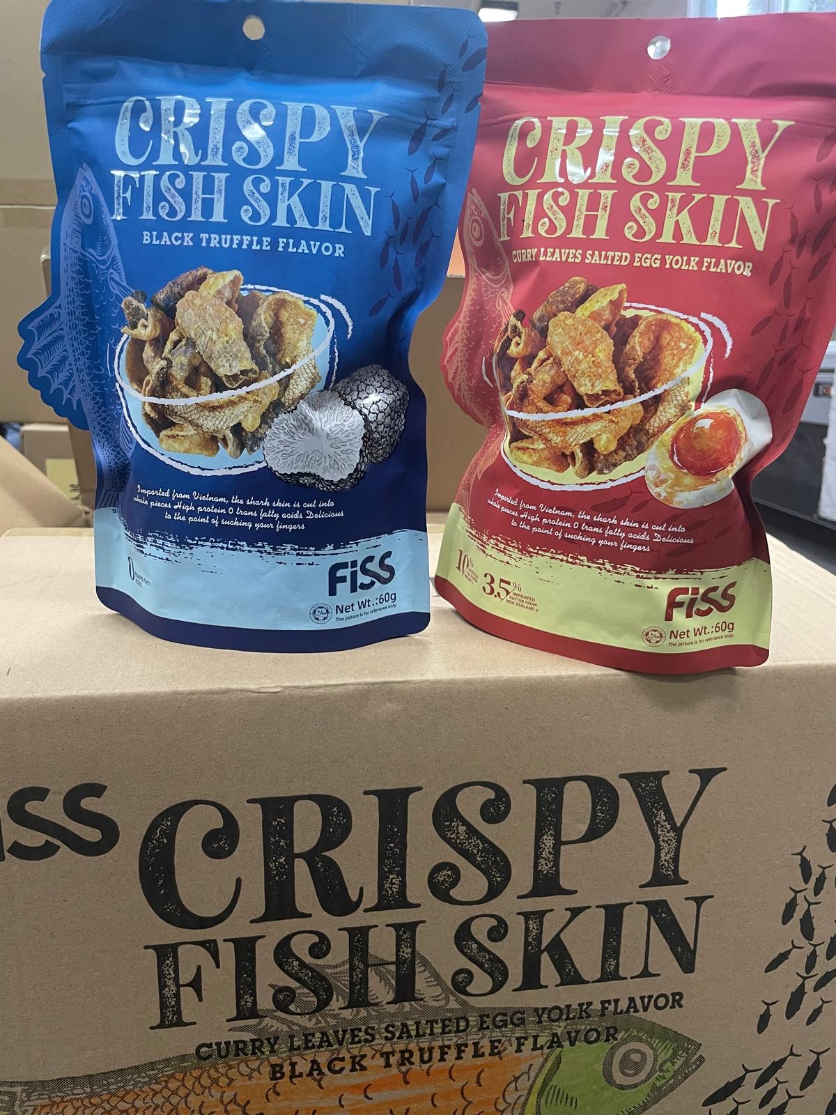 FISS 高蛋白香脆魚片 Crispy FISH SKIN