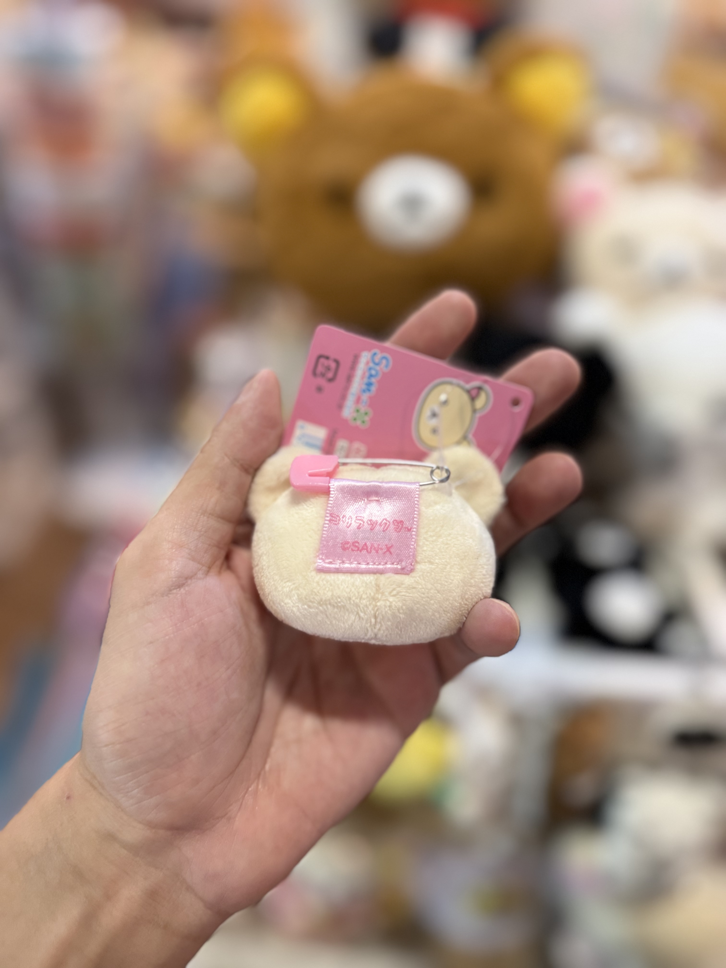 《現貨》全新日本專店限定 俏皮小白熊系列扣針