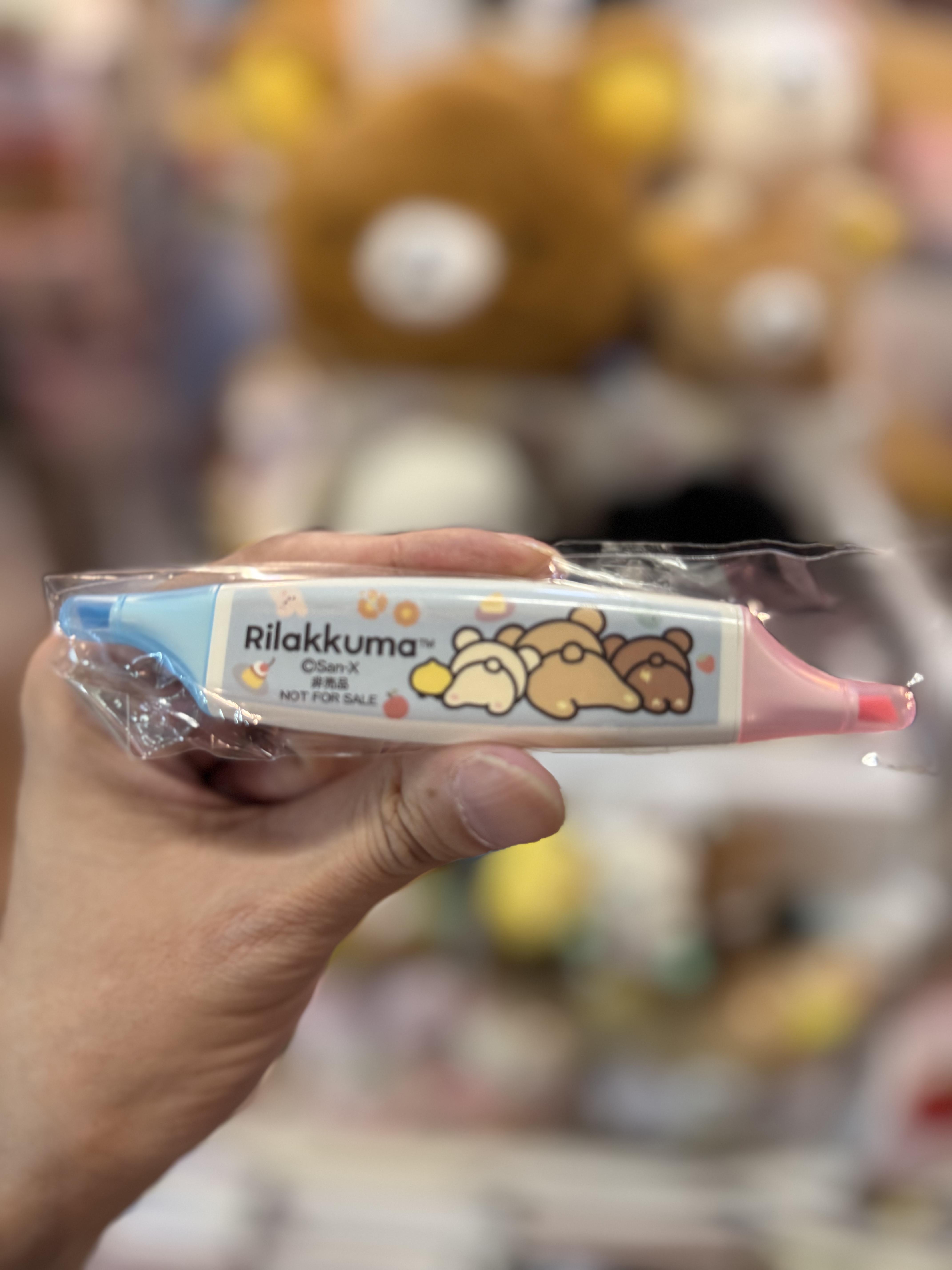 《現貨》全新日本專店限定 NEW BASIC RILAKKUMA 系列螢光筆