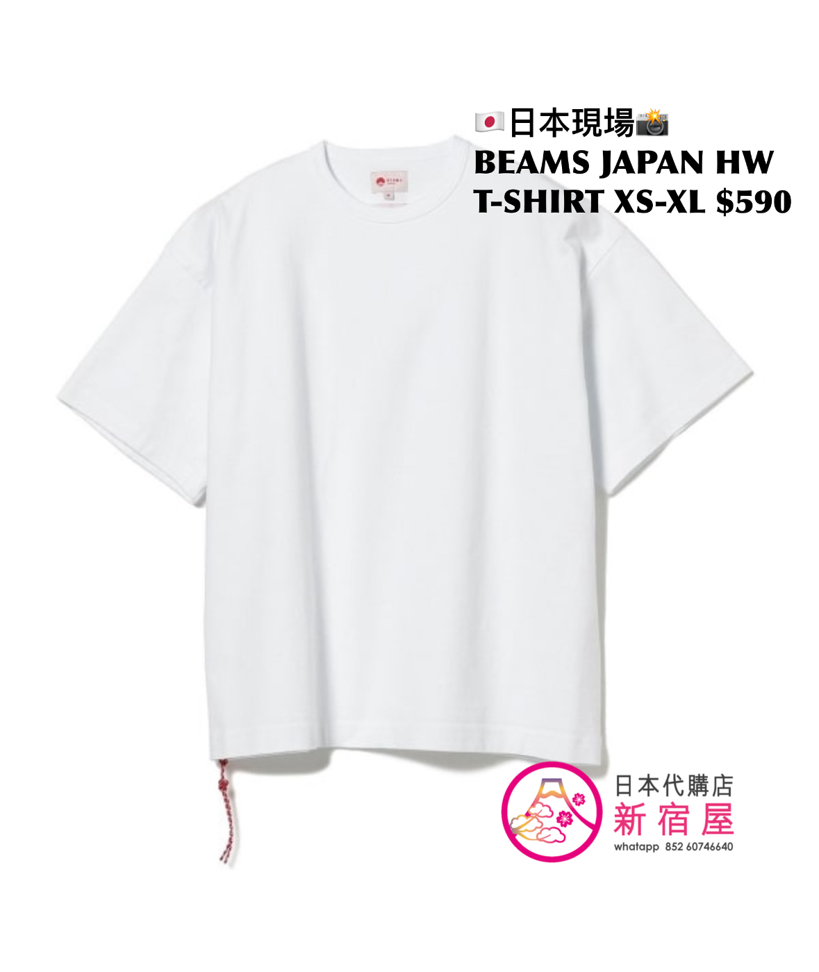 BEAMS JAPAN HEAVYWEIGHT T-SHIRT