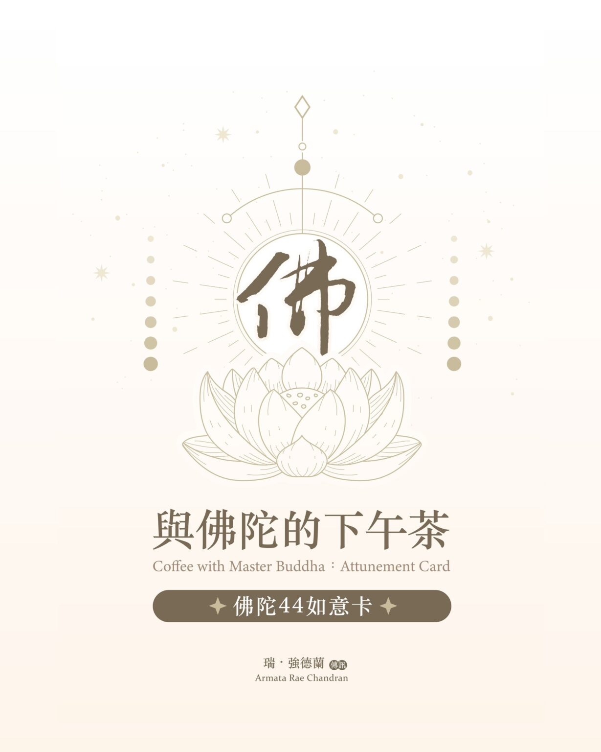 與佛陀的下午茶：佛陀44如意卡