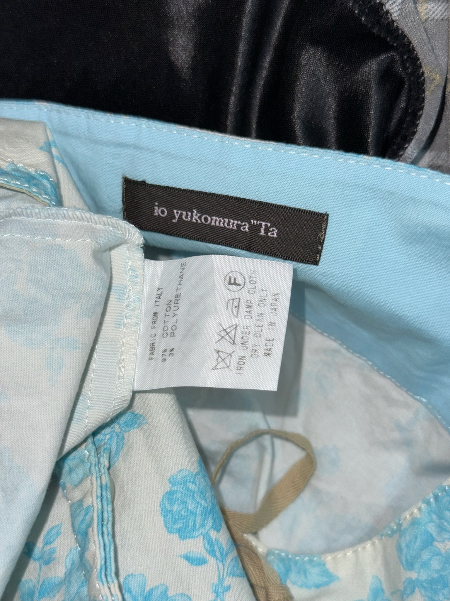 Vintage Rose Print Cami with Front Lace-up Detail and Faux Garter Straps