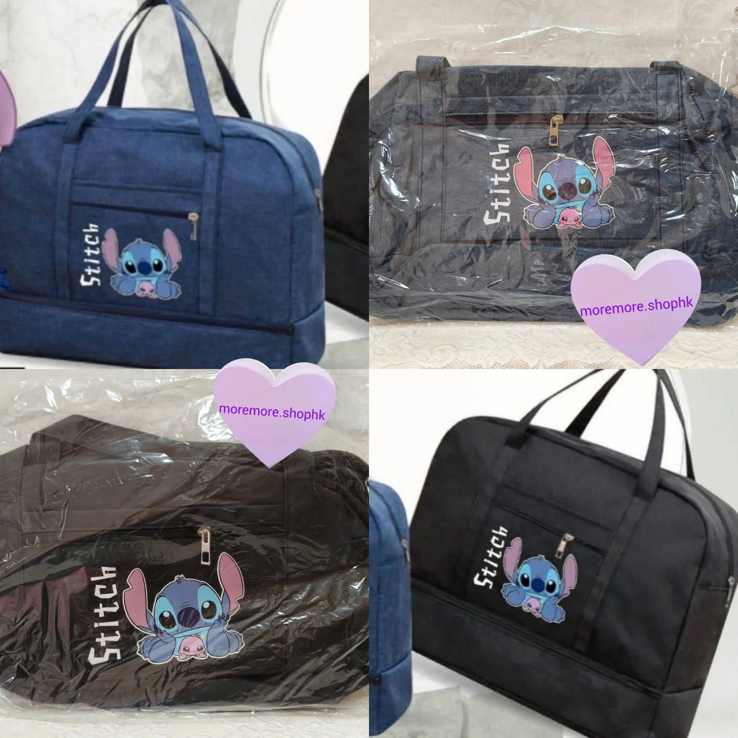 現貨💜正版💜史迪仔 旅行袋😃