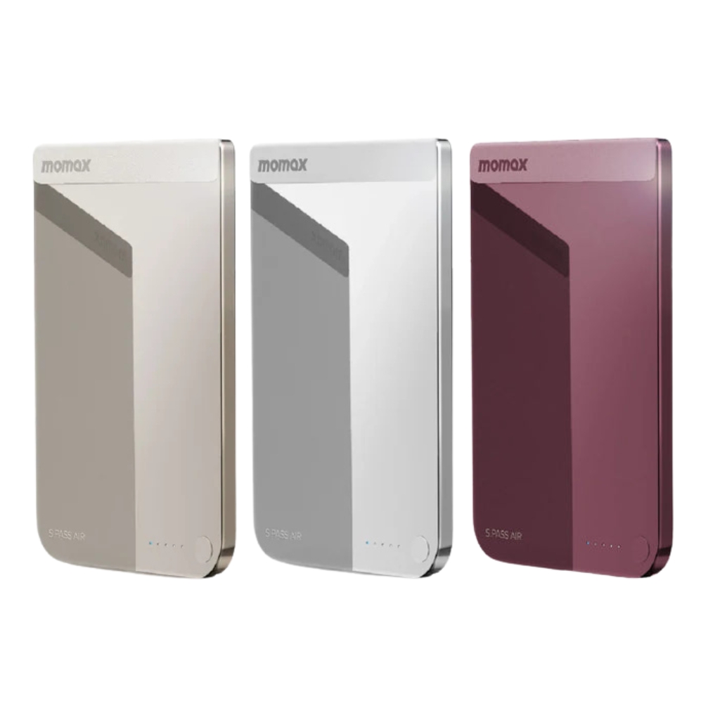 【CCC安全認證】Momax 1-Power S.Pass Air 5000mAh 磁吸流動電源 IP180 香港行貨