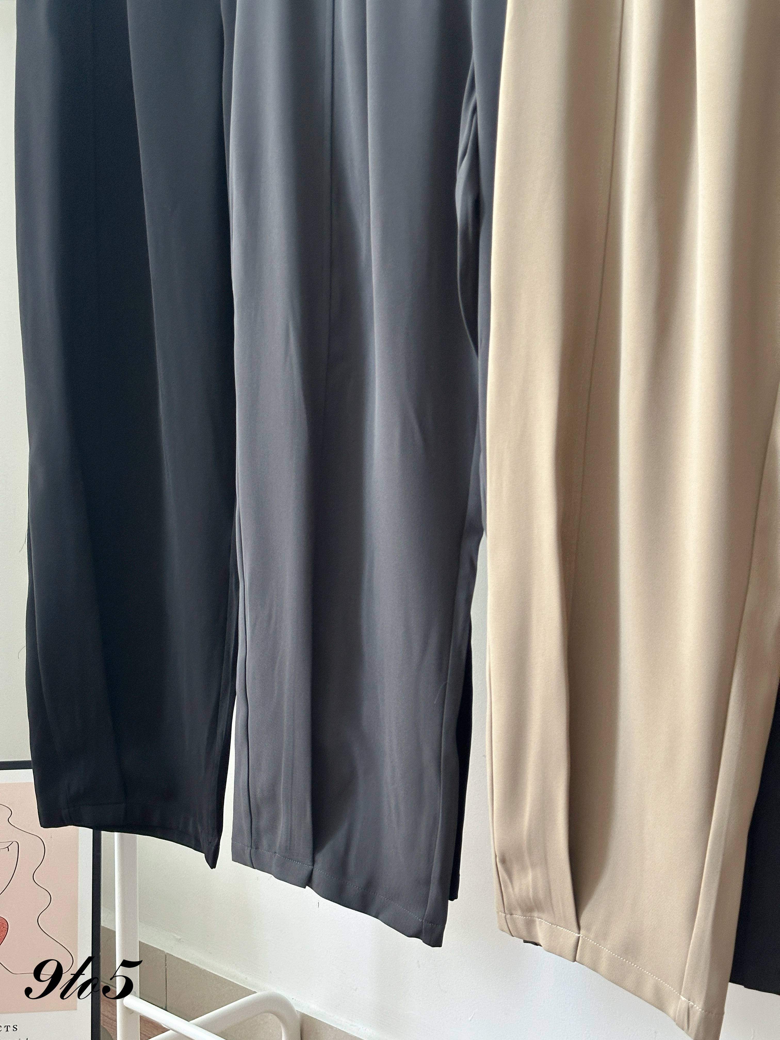S1920 Long Straight Pants - 3 Colors 
