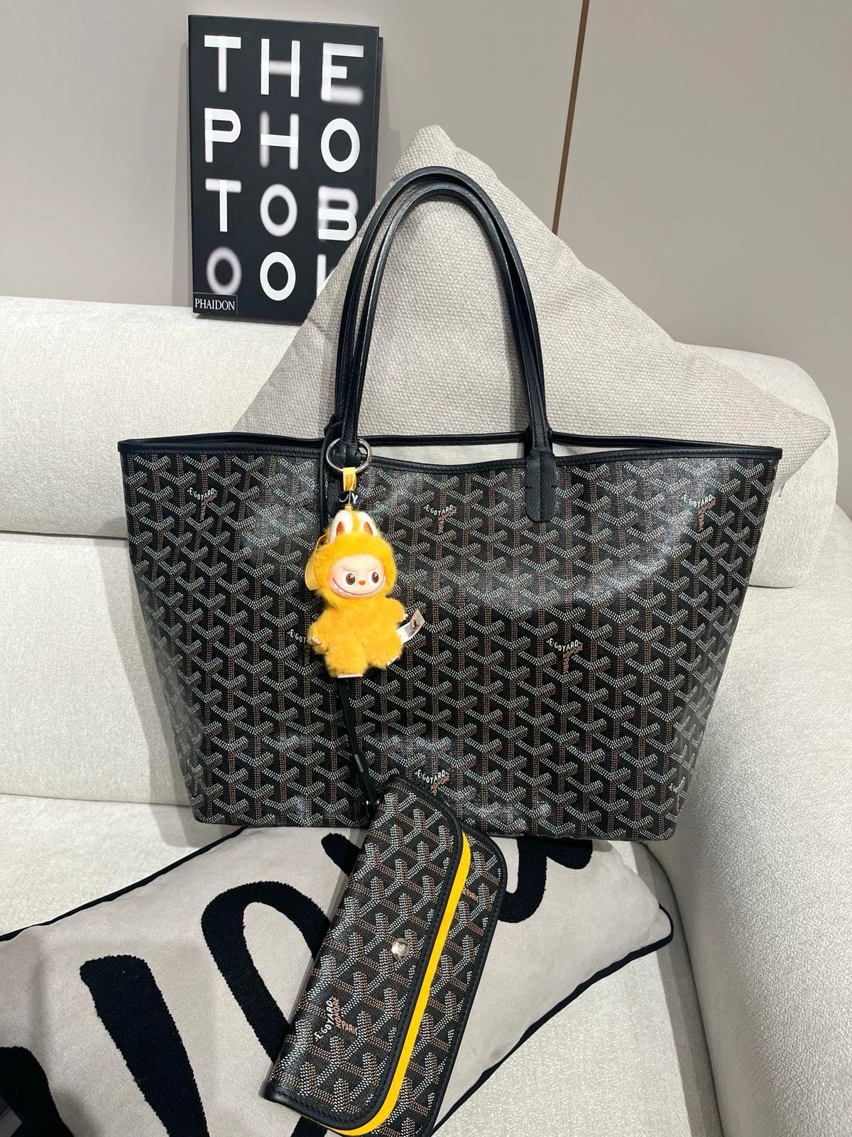 Goyard saint louis pm tote bag 100%Authentic, 98%new ✅pouch ✅dust bag 