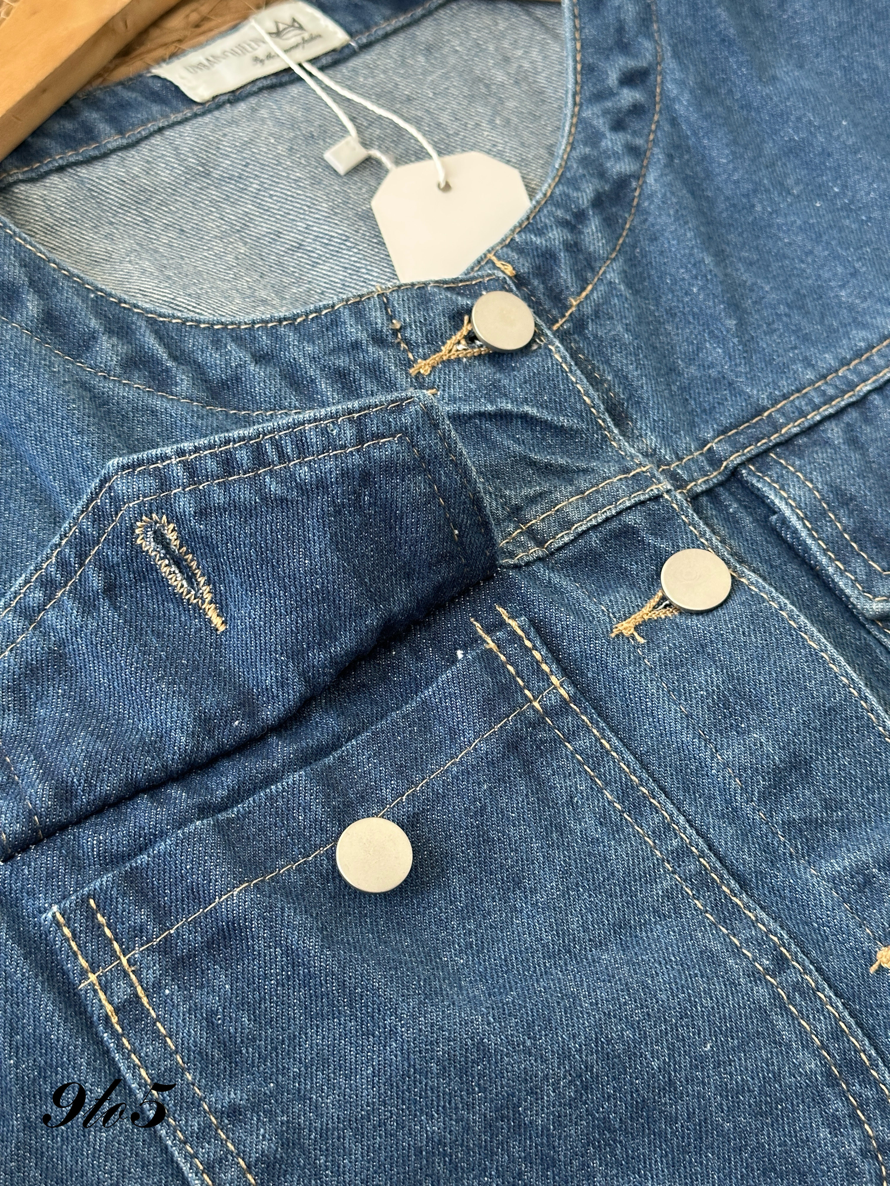 T3993 Denim Vest / Jacket - Blue