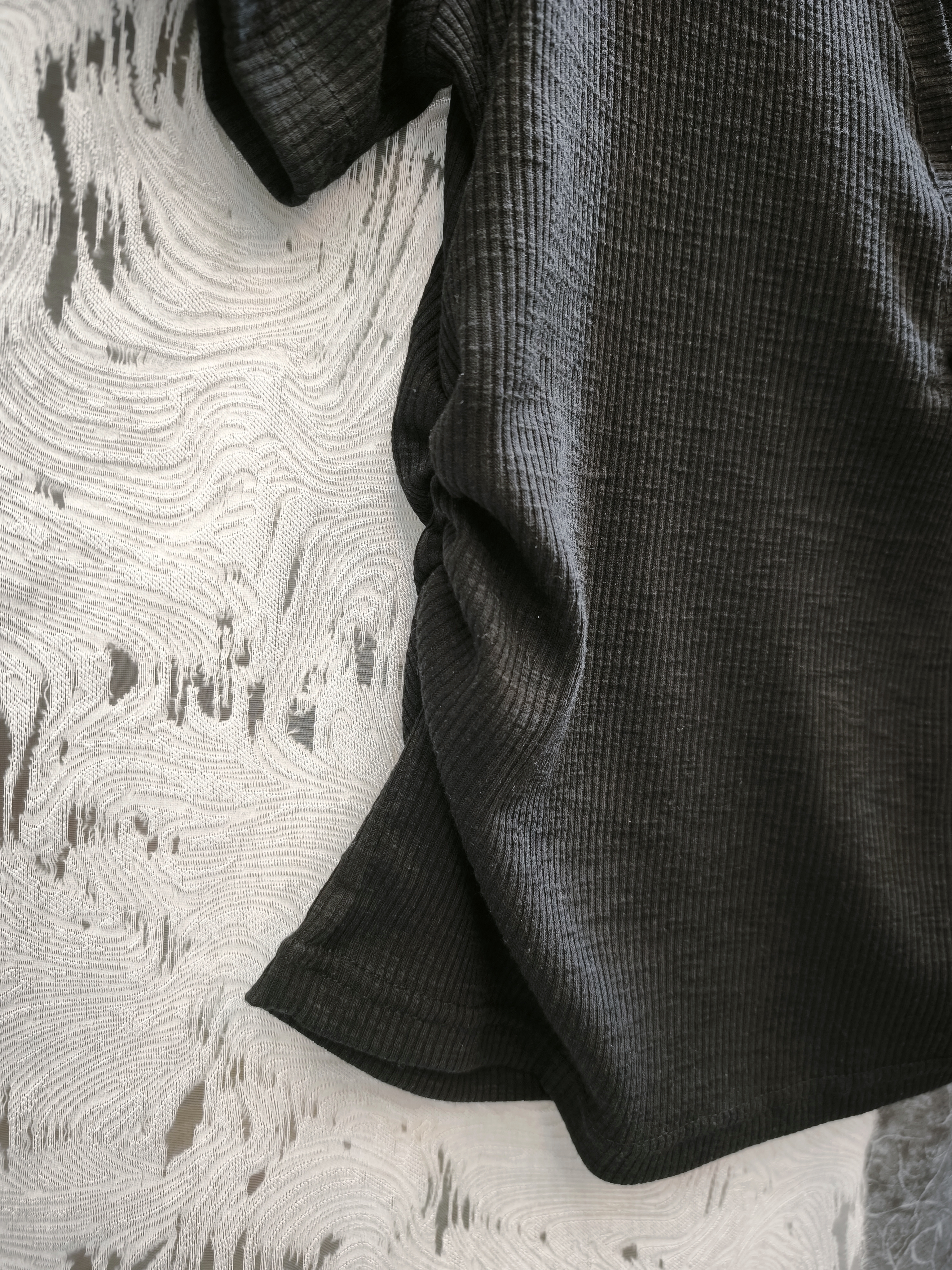 假兩件羅紋上衣