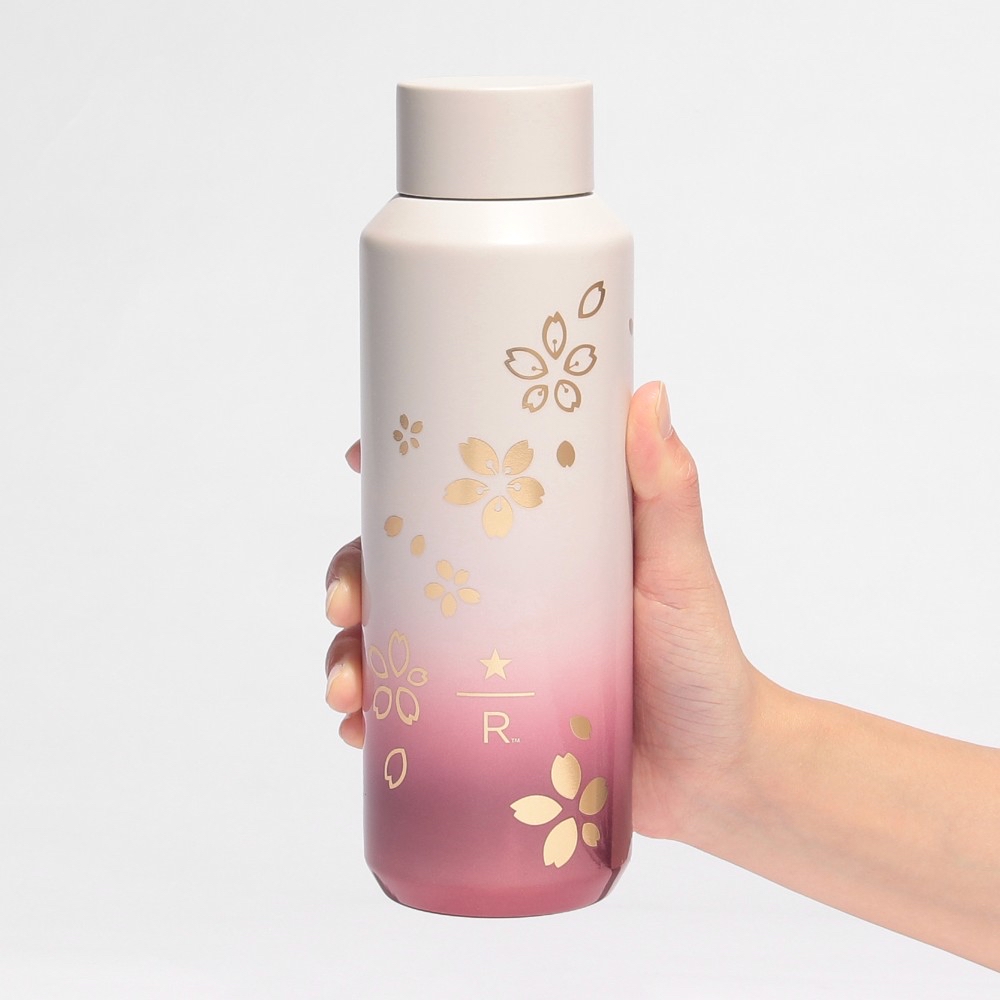 🎀【預訂】 Starbucks Reserve® Roastery Tokyo Sakura 2026 Collection Light Pink 不鏽鋼水瓶473ml