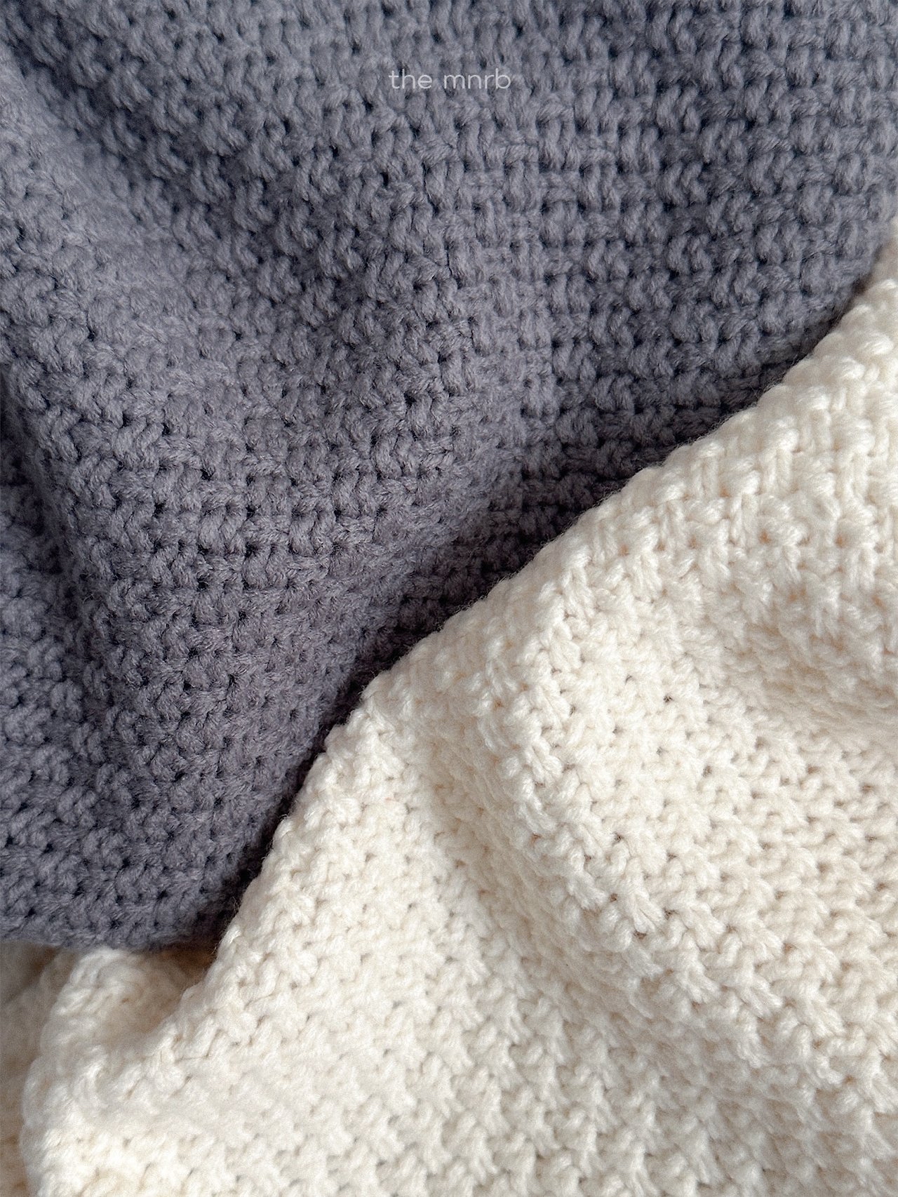 Mnirobe | Waffle High-Neck Cardigan
