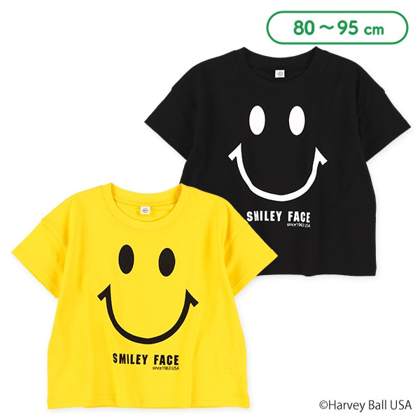 🇯🇵預訂 日本直送🇯🇵兩色大笑哈哈印花短袖T恤
