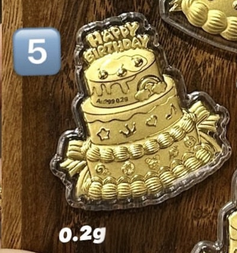 生日蛋糕-造型金钞