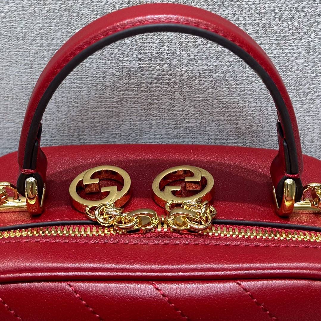 ▪大货实拍 𝐆𝐮𝐜𝐜𝐢 𝐁𝐥𝐨𝐧𝐝𝐢𝐞系列产品 型号：744434 尺寸：17*15*9cm