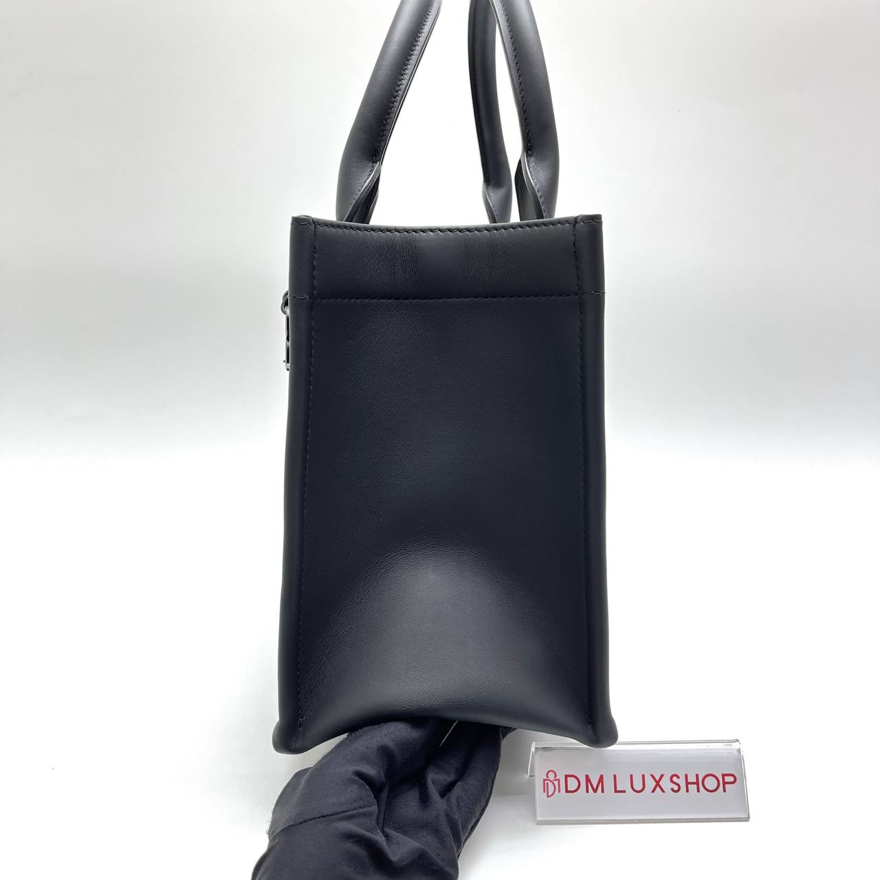 Dior Black Ultramatte Small Book Tote
