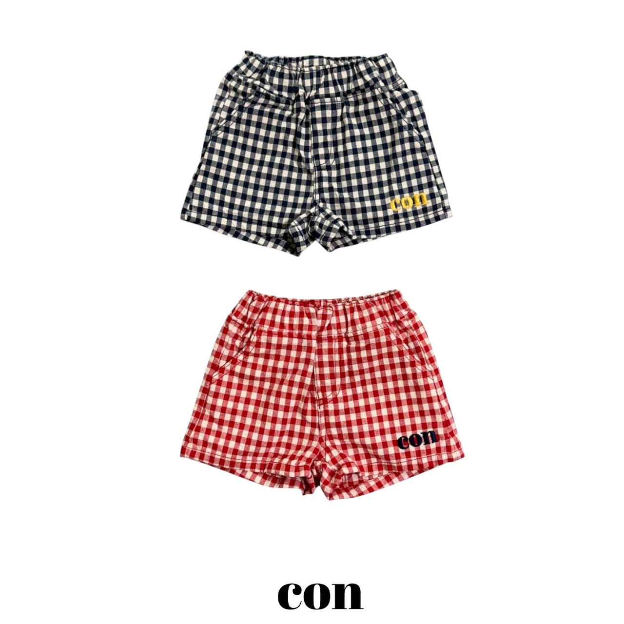 Con | Check Shorts