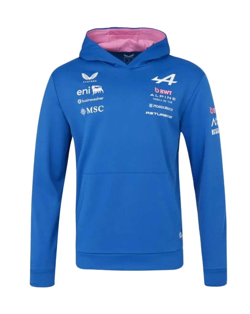 Castore F1 Alpine 車隊 2026 官方 Team Full Zip Hoodie TU14474
