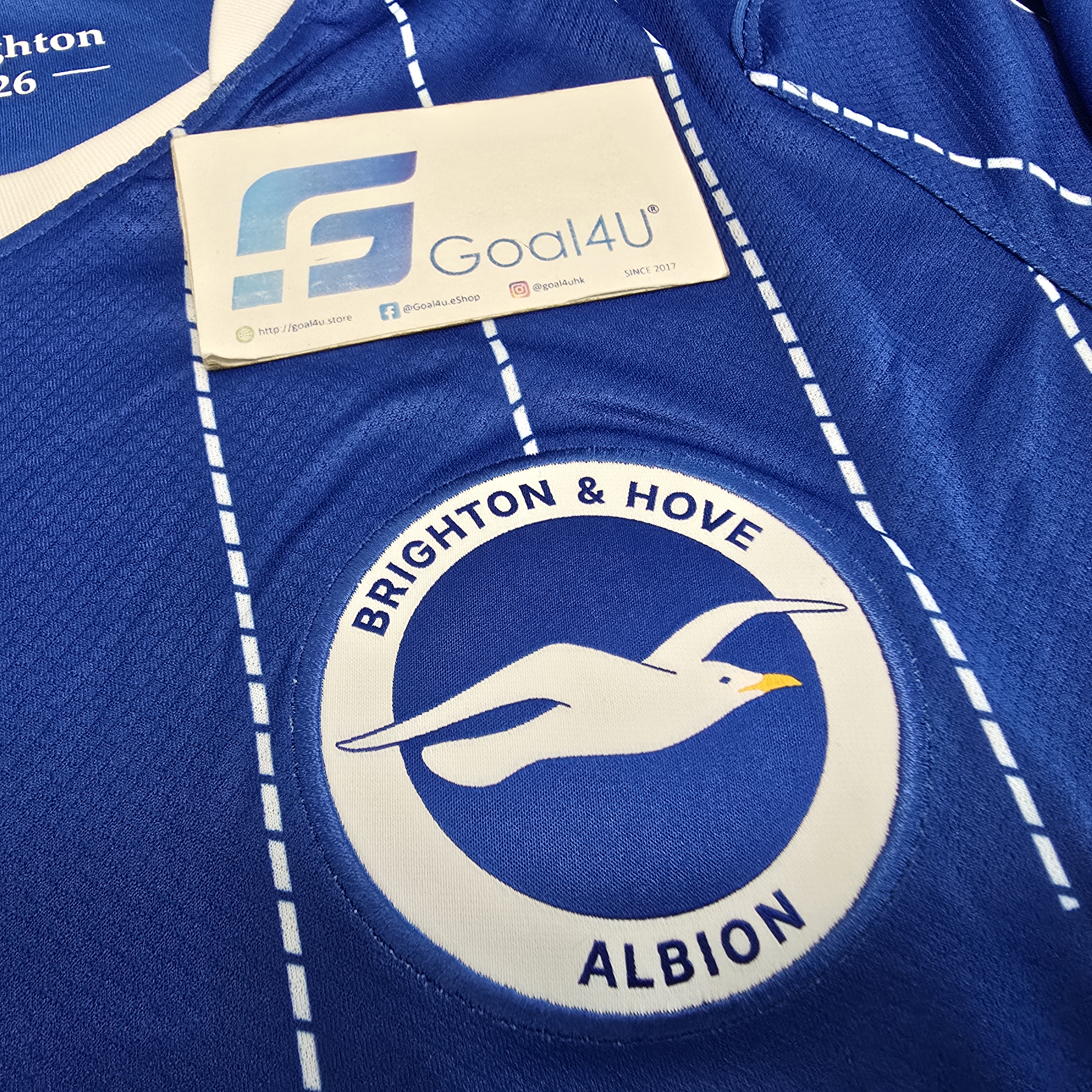 Nike Brighton & Hove Albion 白禮頓 2026-27 主場球迷版球衣 (可加印字章)