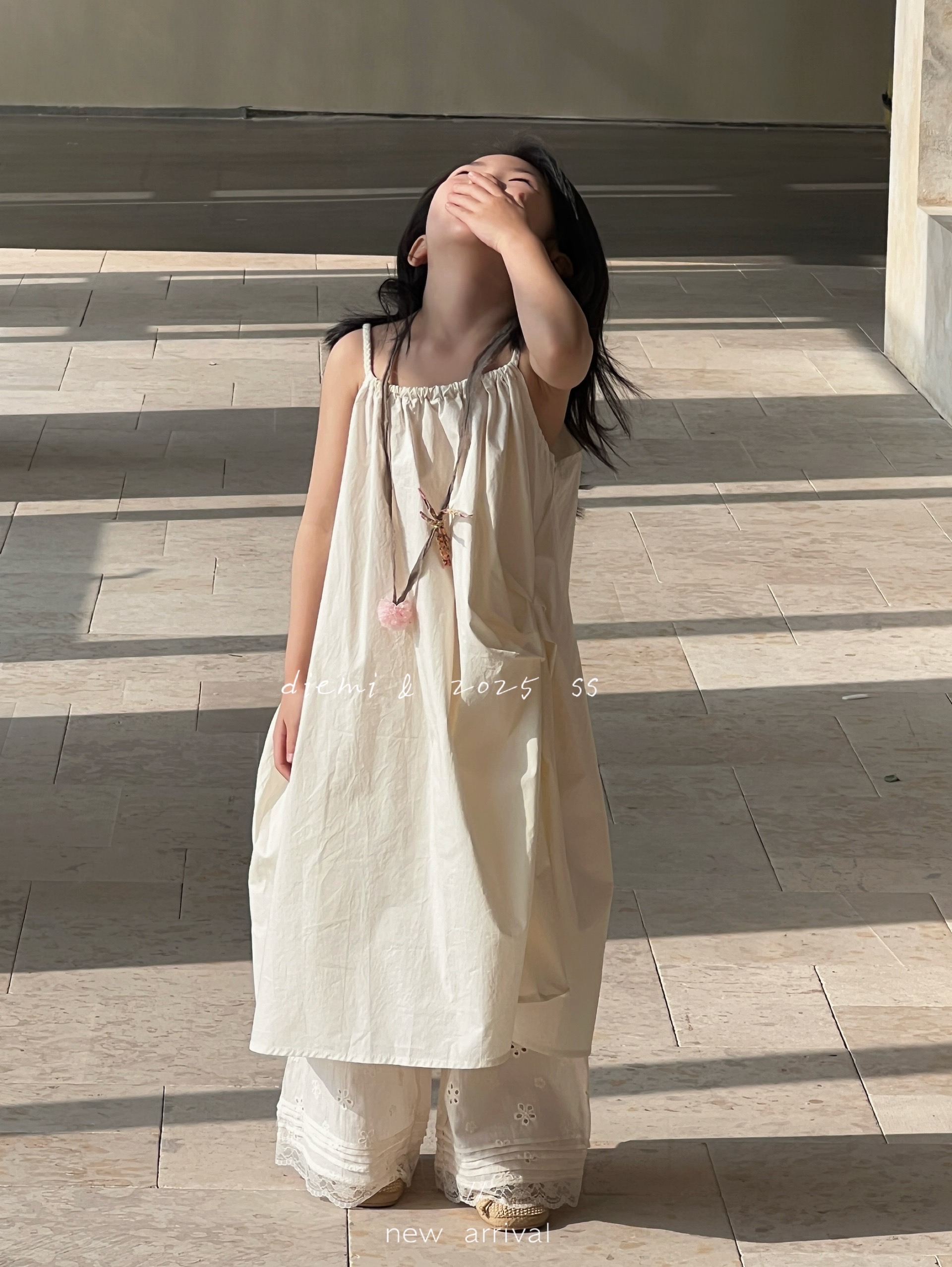 DM Ulzzang Raven Khaki Lace Set Wear