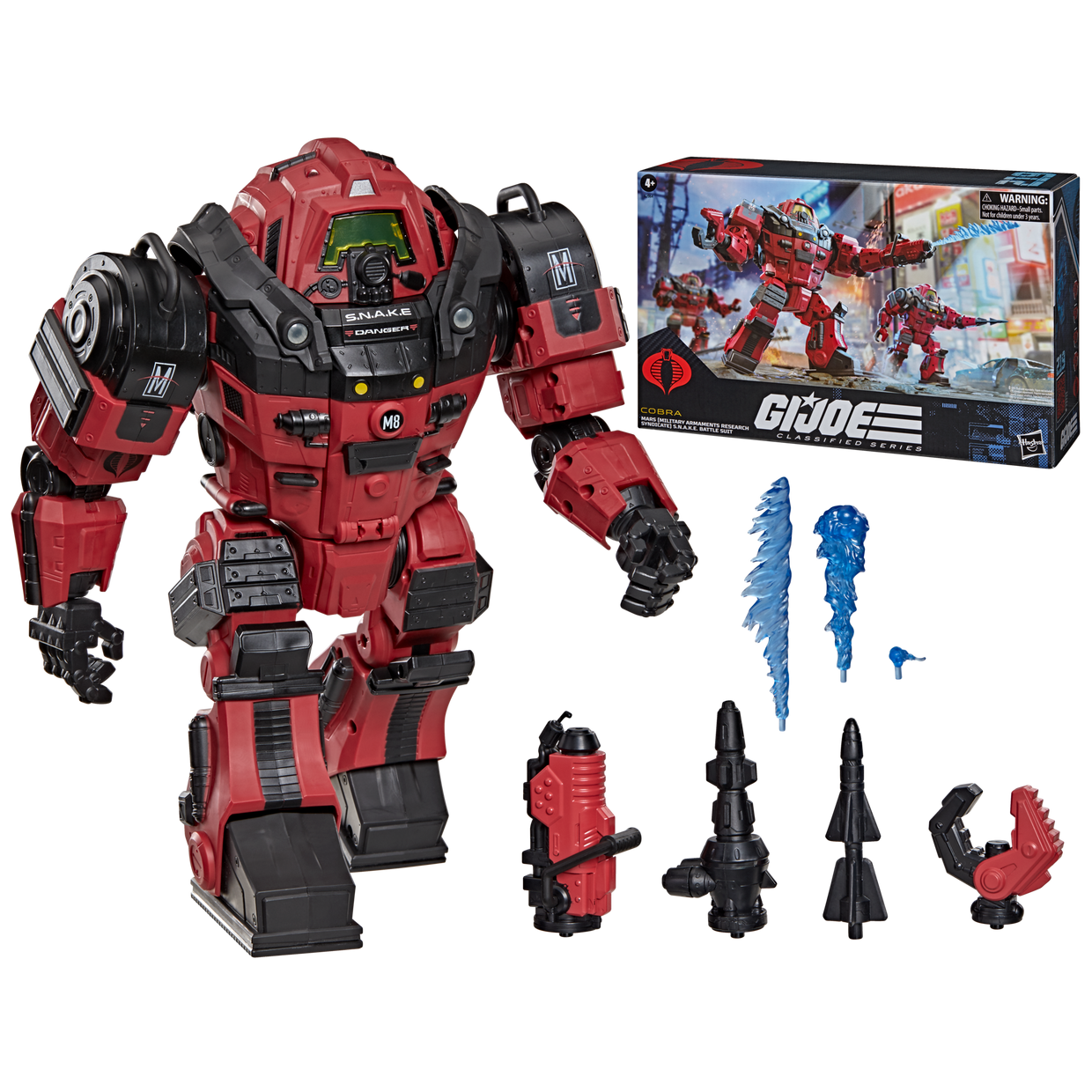 G.I. Joe CS #219, M.A.R.S. (Military Armaments Research Syndicate) S.N.A.K.E. (System Neutralizer-Armed Kloaking Equipment) Battle Suit