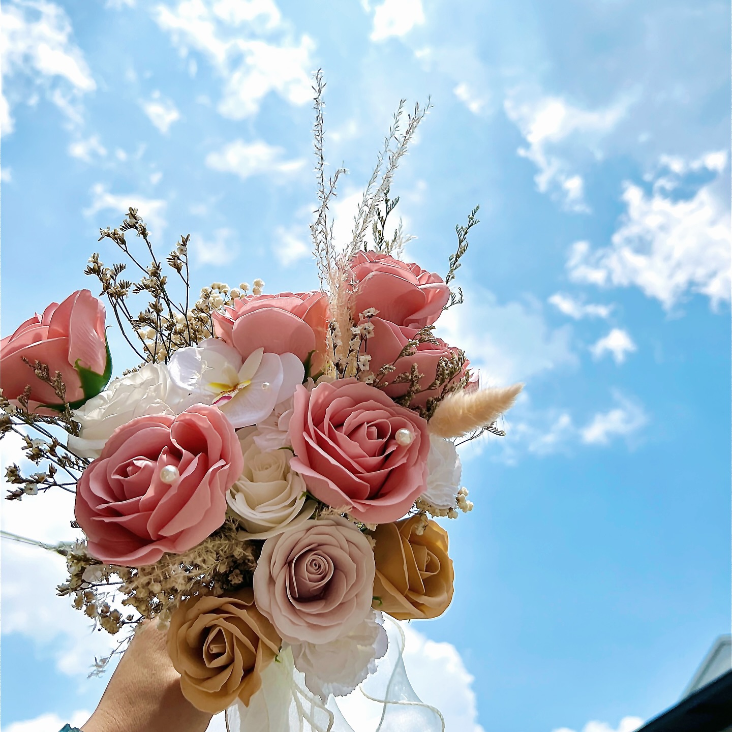Bridal Bouquet Soap Flower