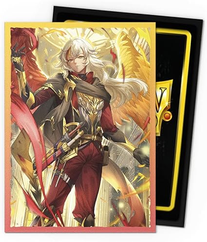 卡套 Dragon Shield Grand Archive Azrael, Archangel of Materia Matte Dual Art Sleeves 100 