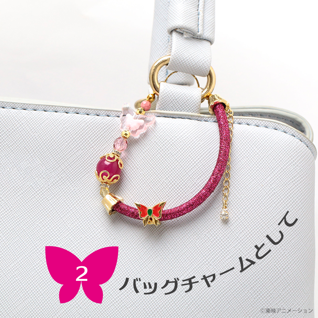 《Pre-Order》3-Way Bracelet 天然石手鍊｜Yes！Precure 光之美少女 5 GOGO！X Anahita Stones  (26PC10-P)