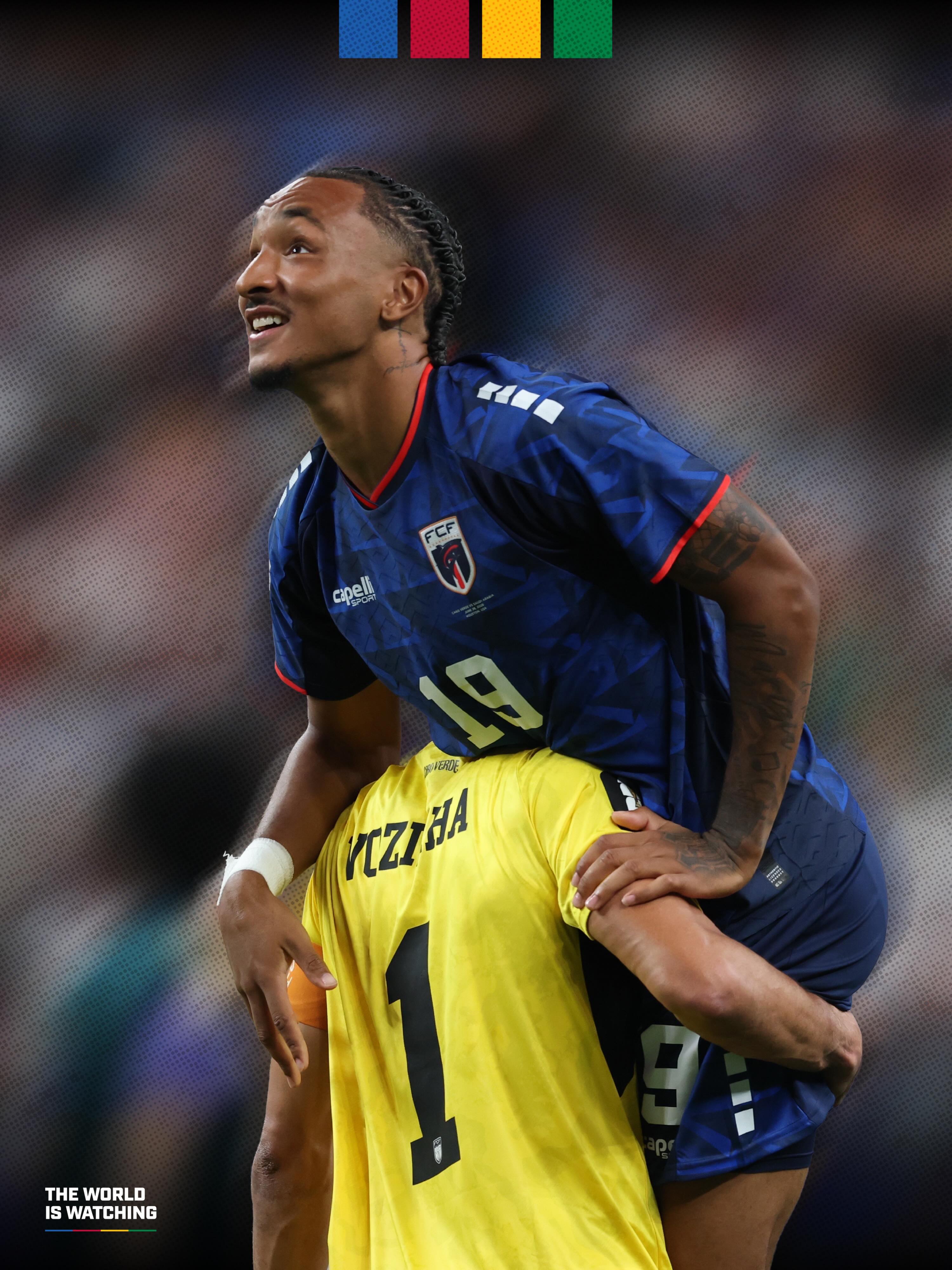 *限定預售【獨特的海洋與島嶼文化】Capelli Cabo Verde 佛得角 2026 主場球衣 AGA-14277R